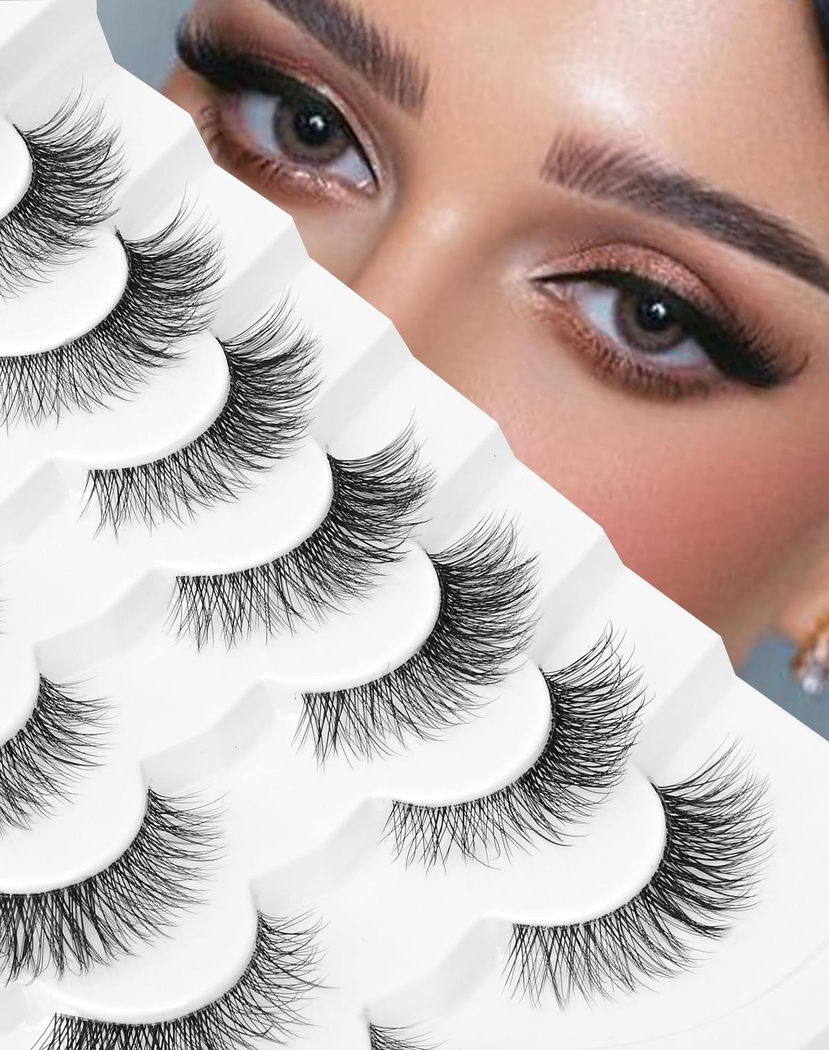 Reusable Magnetic 3D Mink Eyelashes – Yovria Sensitive Eye Friendly Kit
