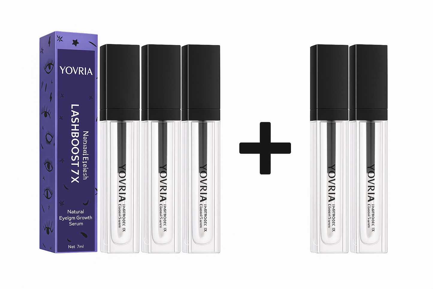 Yovria LashBoost 7X – Natural Eyelash Growth Serum