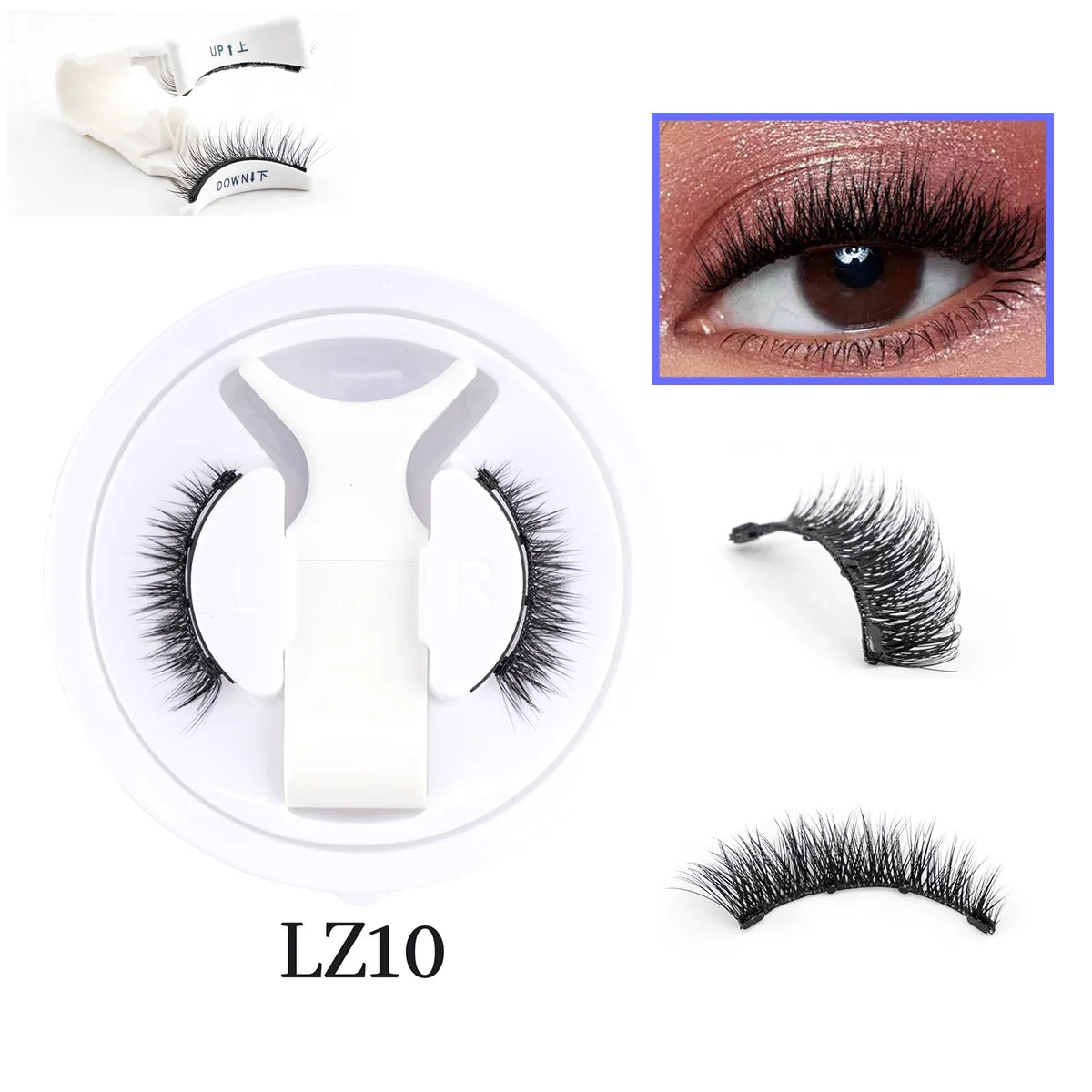 Reusable Magnetic 3D Mink Eyelashes – Yovria Sensitive Eye Friendly Kit