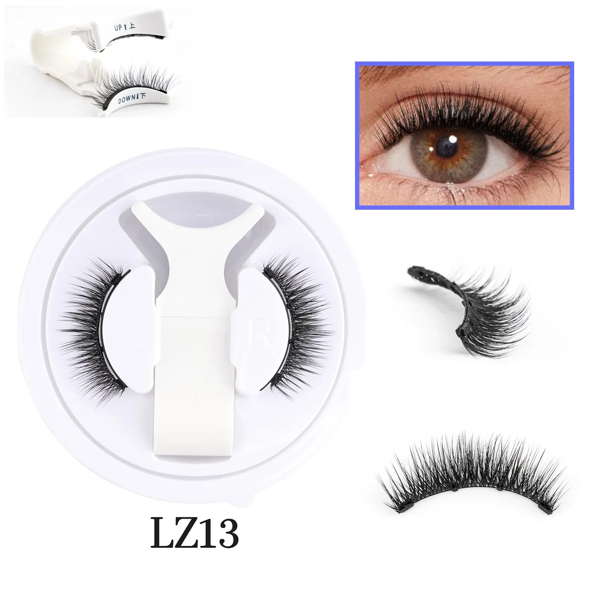 Reusable Magnetic 3D Mink Eyelashes – Yovria Sensitive Eye Friendly Kit