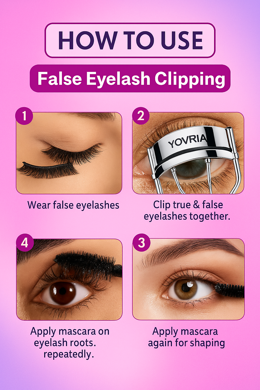 Yovria Heated Lash Curler