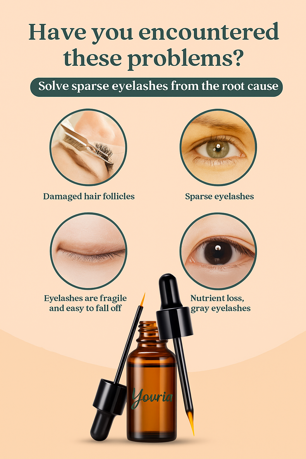 Yovria Natural Lash & Brow Growth Serum