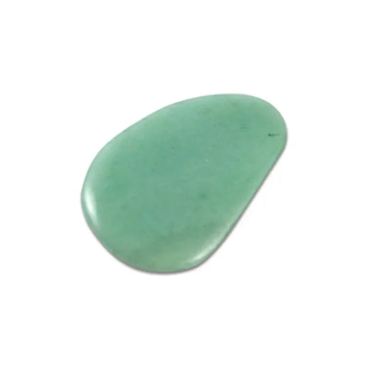 Rose quartz gua sha tool for facial and body massage therapy