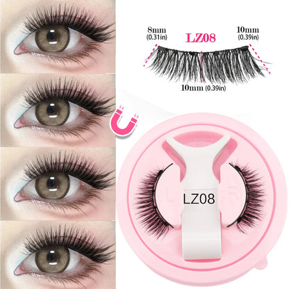 Reusable Magnetic 3D Mink Eyelashes – Yovria Sensitive Eye Friendly Kit