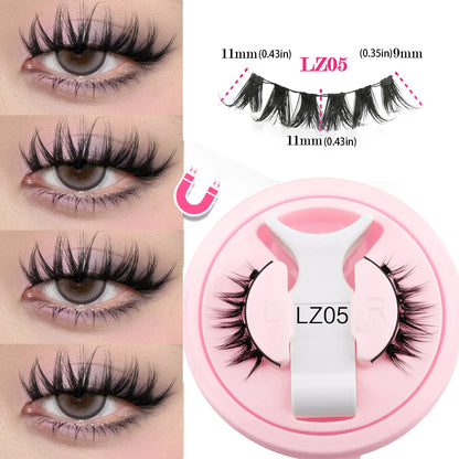 Reusable Magnetic 3D Mink Eyelashes – Yovria Sensitive Eye Friendly Kit
