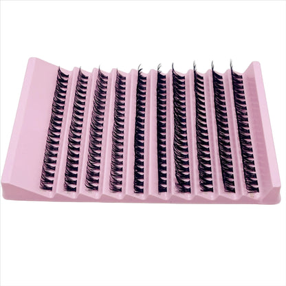 Yovria Individual Lashes 8-16mm | 200pcs Natural Volume Clusters