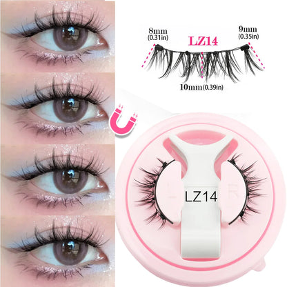 Reusable Magnetic 3D Mink Eyelashes – Yovria Sensitive Eye Friendly Kit