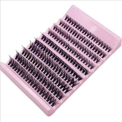 Yovria Individual Lashes 8-16mm | 200pcs Natural Volume Clusters