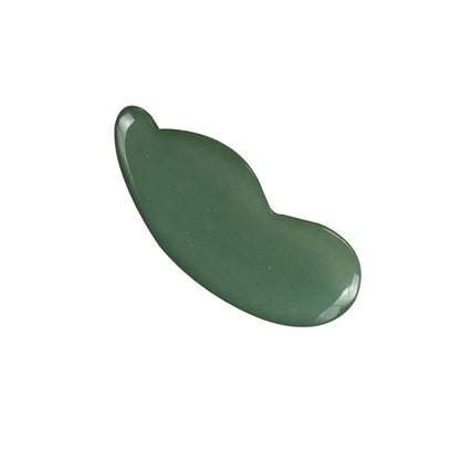 Rose quartz gua sha tool for facial and body massage therapy