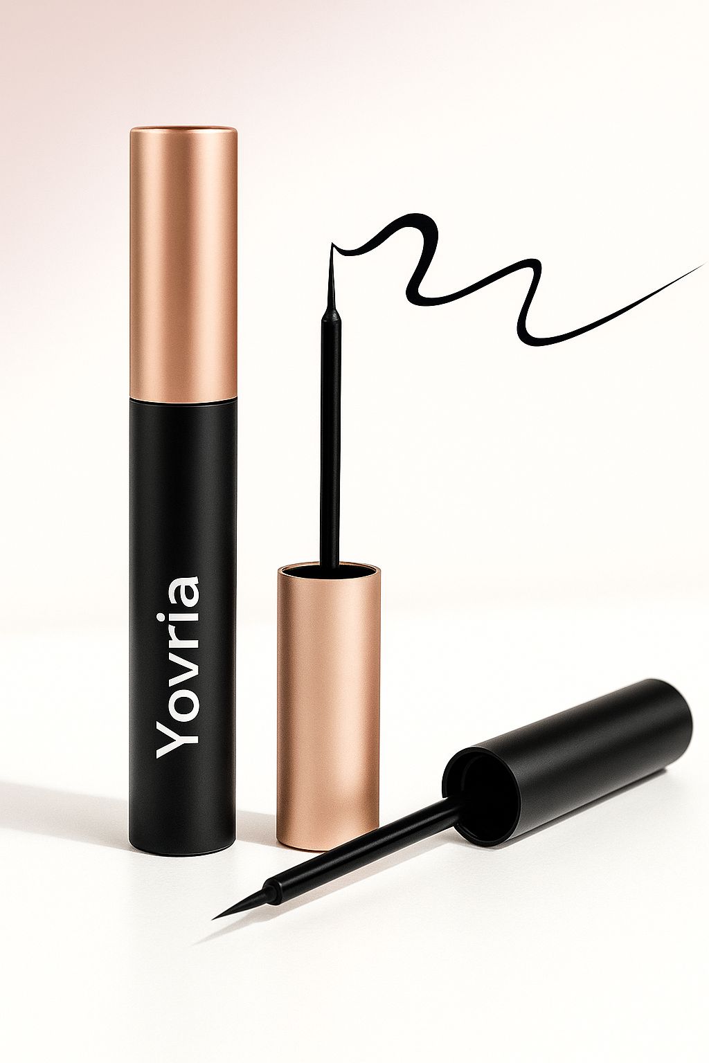 Yovria Black Magnetic Eyeliner Glue 1/2pcs | Self-adhesive Liquid Eyeliner